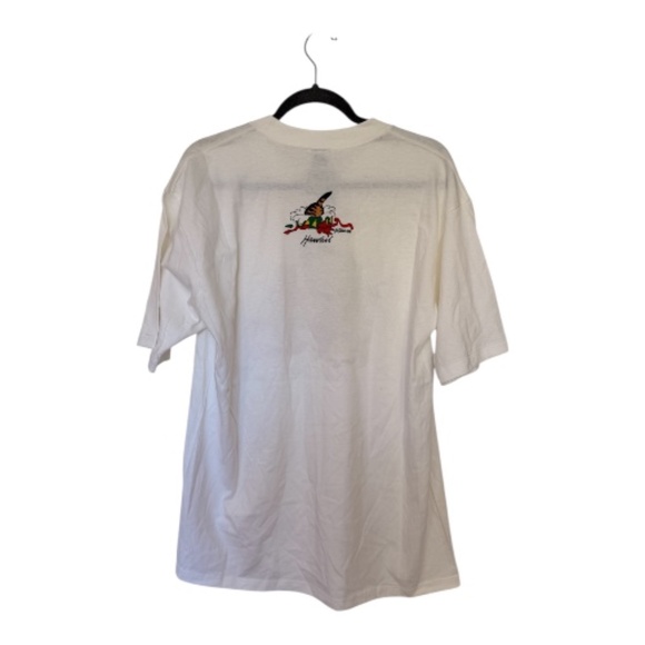 VTG 90s Y2k NWT B.Kliban Cat Crazy "Meowie Christmas"  White T-Shirt Mens Large - Picture 4 of 11